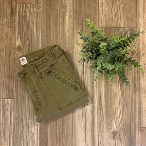 Abercrombie & Fitch Army Green Skinny Jeans 💕